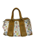 Courthney, 890&euro;, Bolso, Blanco, Canvas - General, Vista trasera